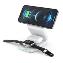 Load image into Gallery viewer, 3 in 1 Magnetic Wireless Charging Station
