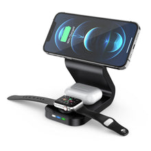 Load image into Gallery viewer, 3 in 1 Magnetic Wireless Charging Station
